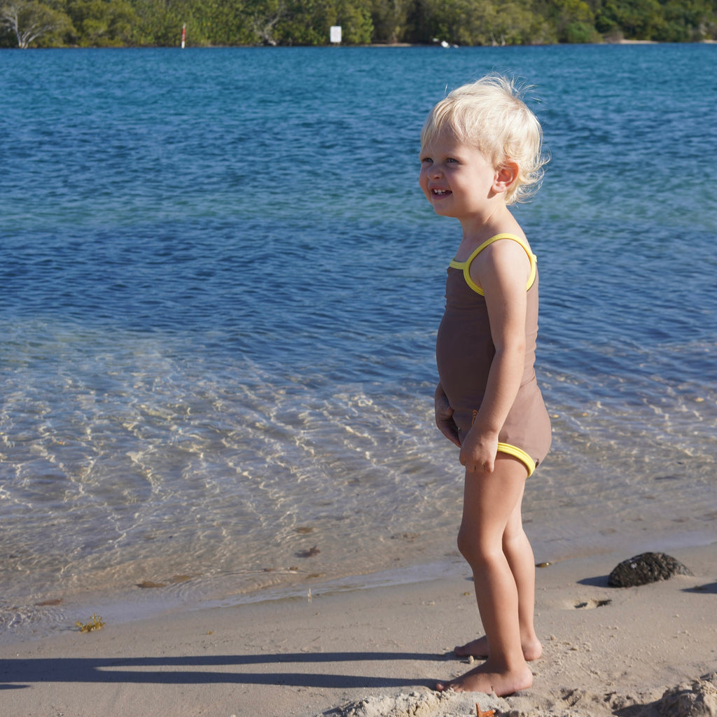 Goldie One Piece - Vintage Brown