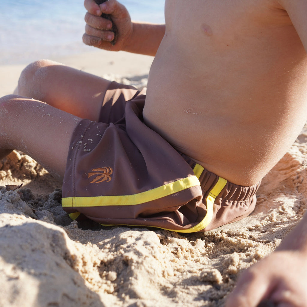 Lenny Sun Shorts - Vintage Brown