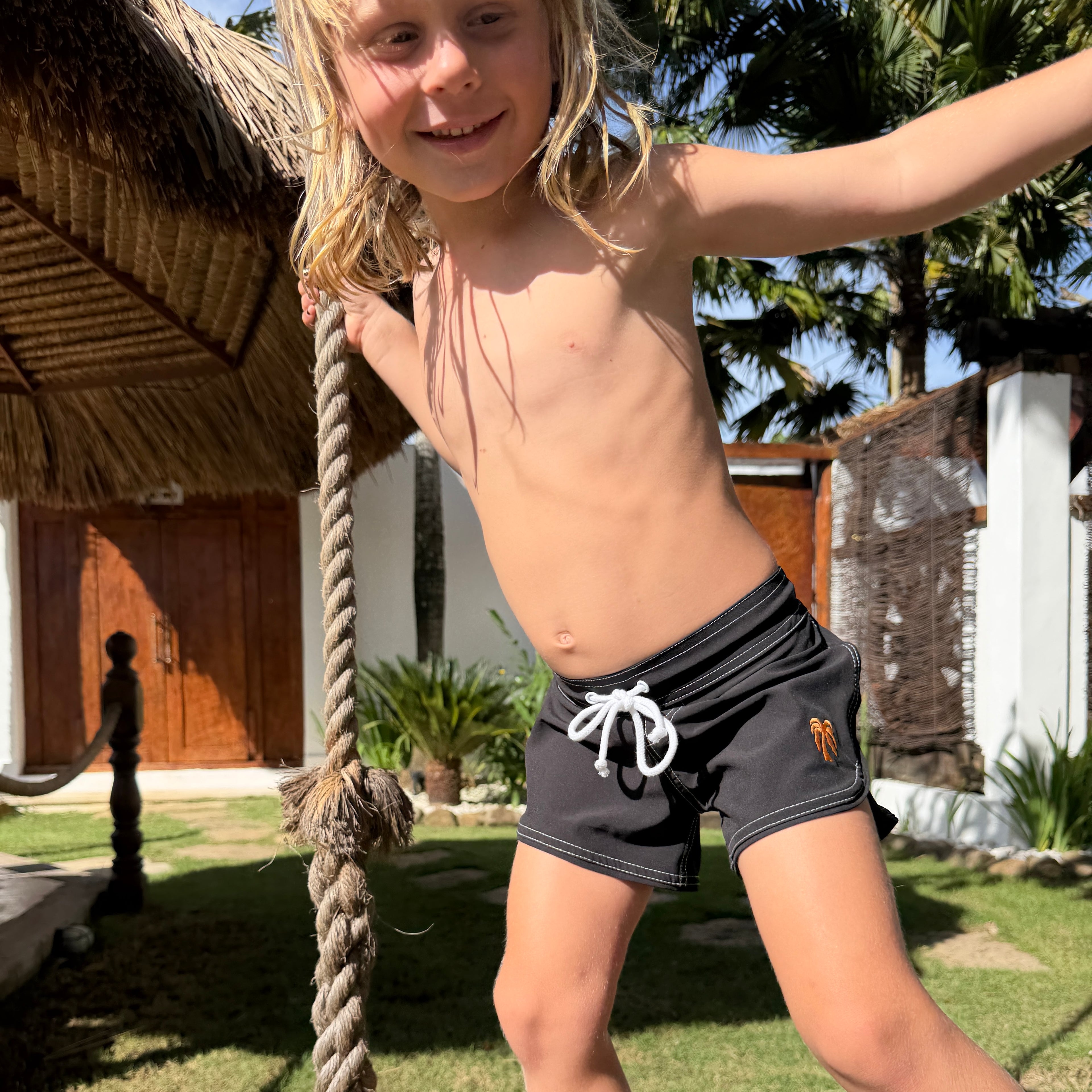 Velzy Board Shorts- Black