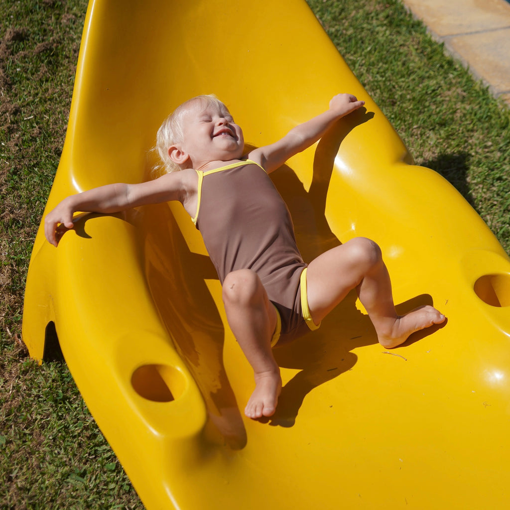 Goldie One Piece - Vintage Brown