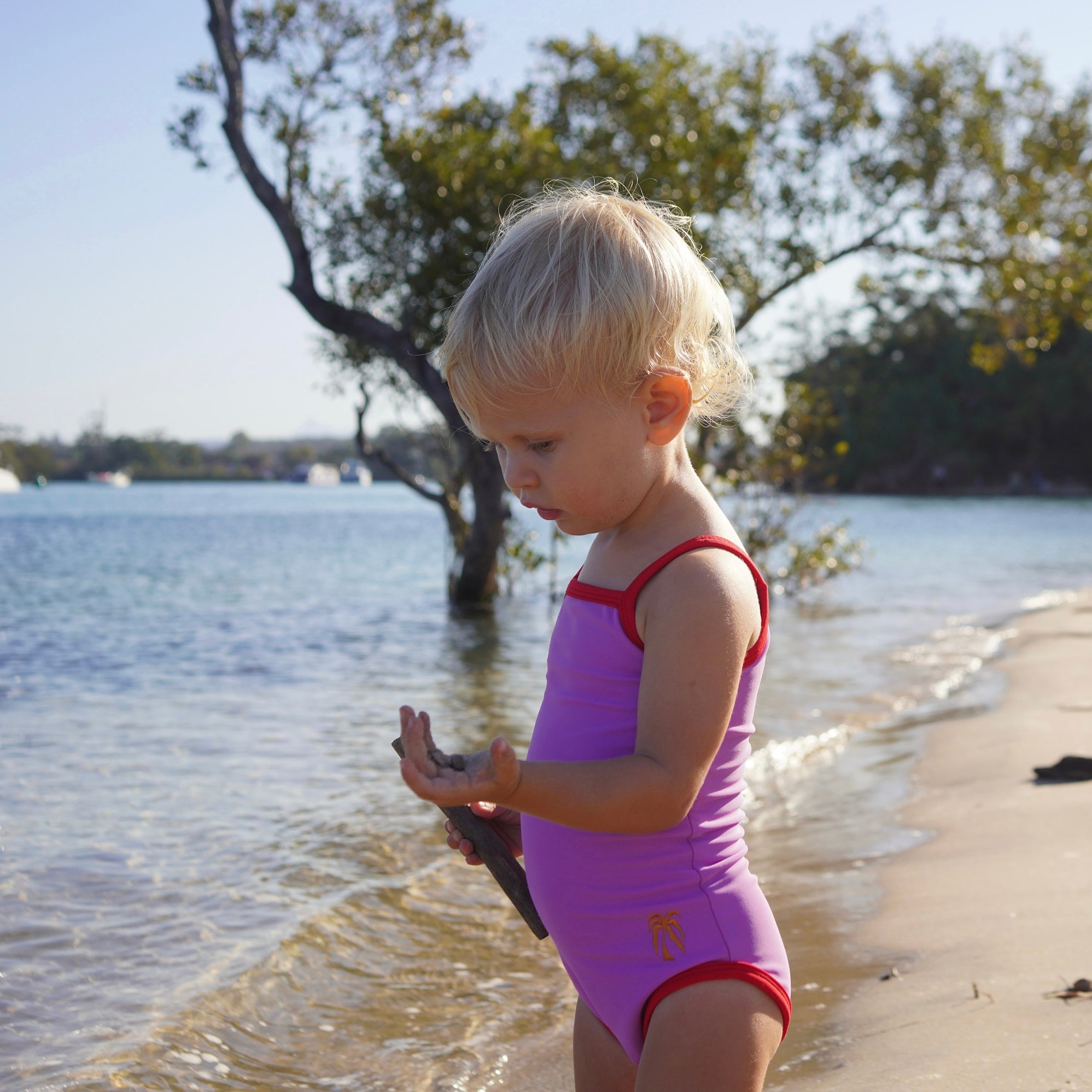 Goldie One Piece - Sunset