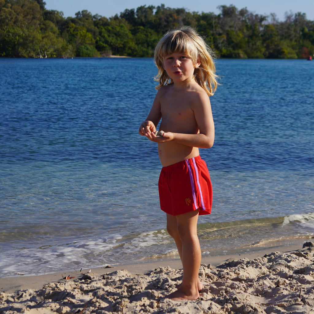 Lenny Sun Shorts - Chilli